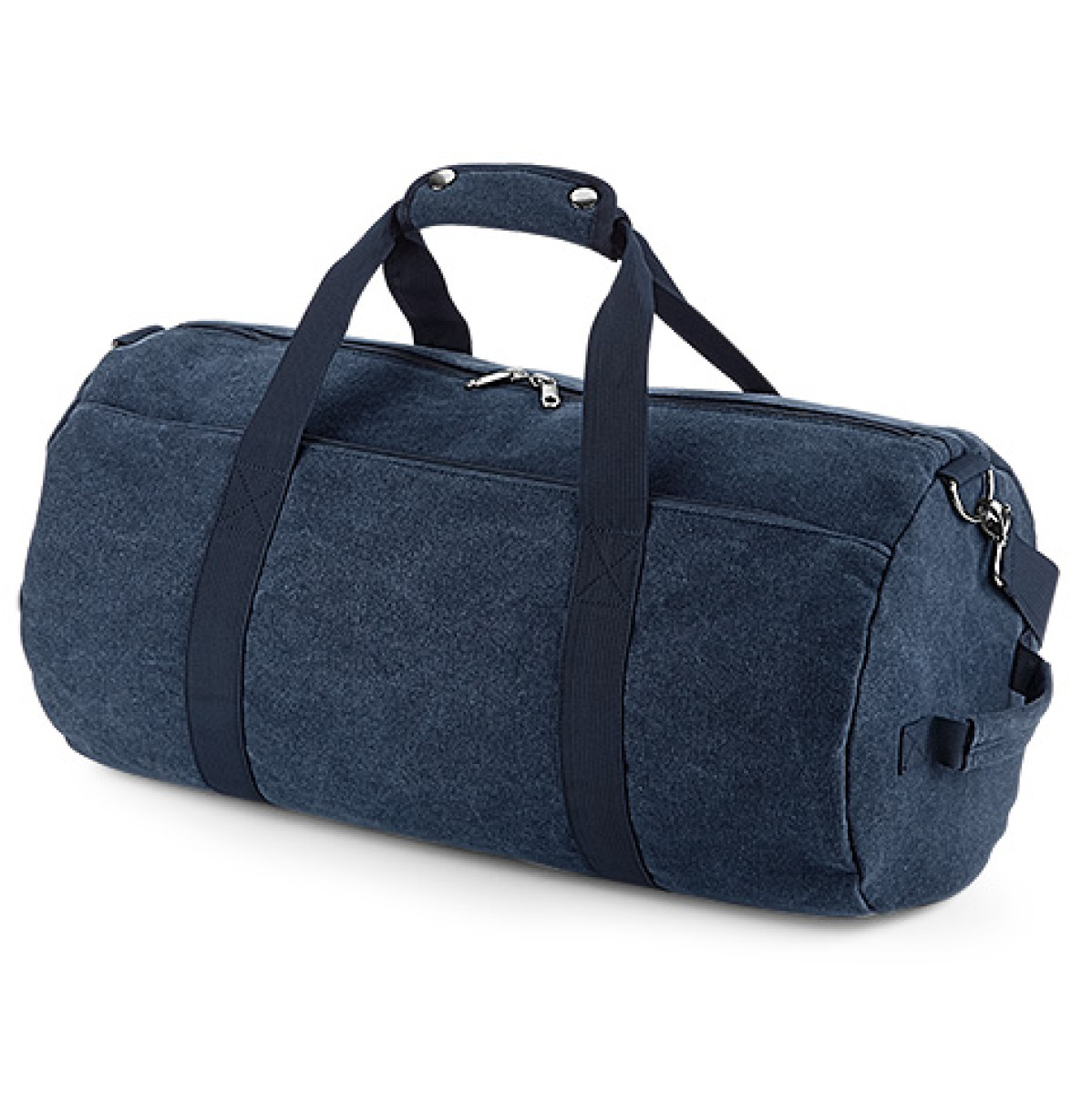 Vintage Canvas Barrel Bag (BG655)