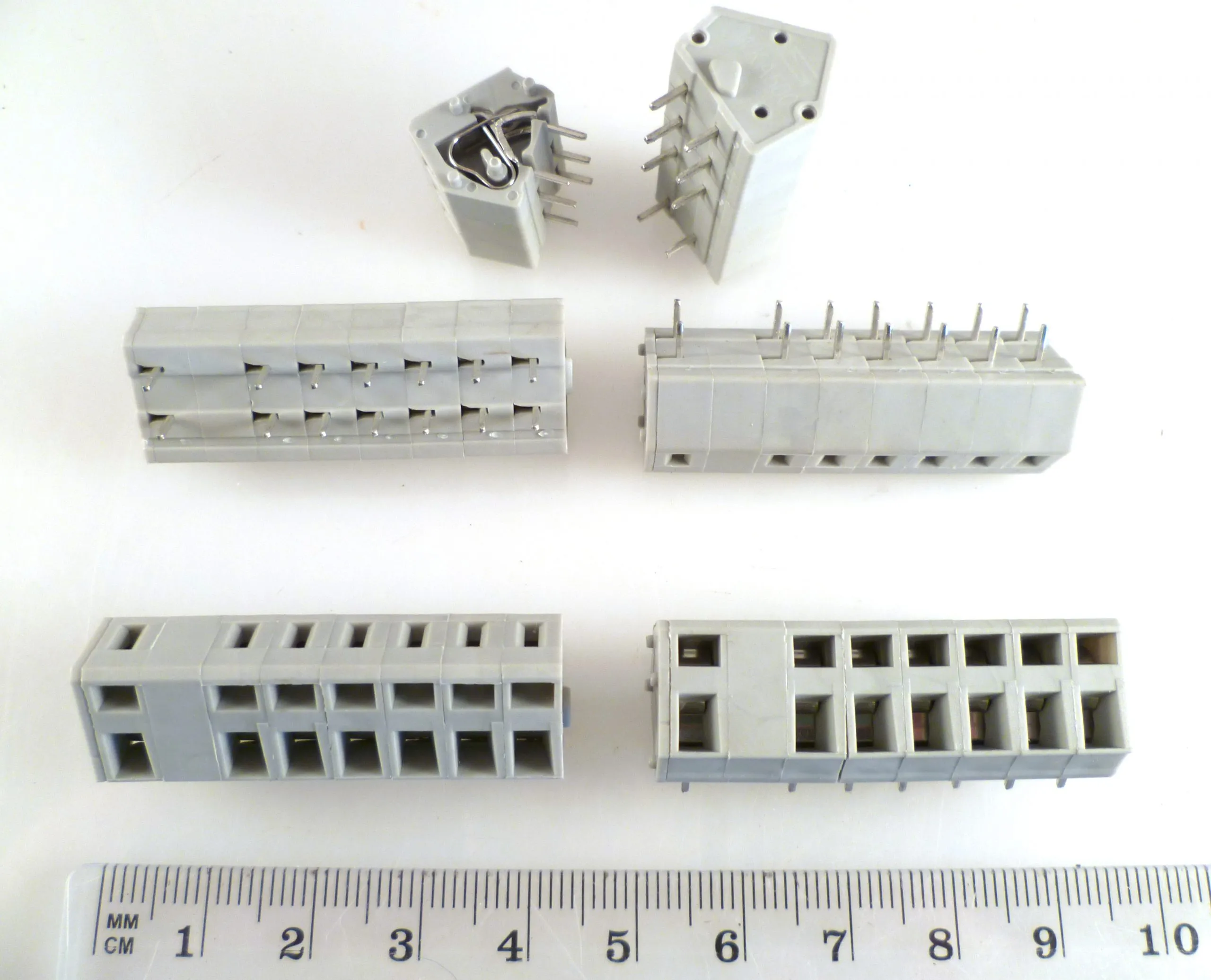 IMO 20.3000M/6/1 PCB Terminal Block 7 Way 5mm Pitch 5 Pieces EB5H2-3