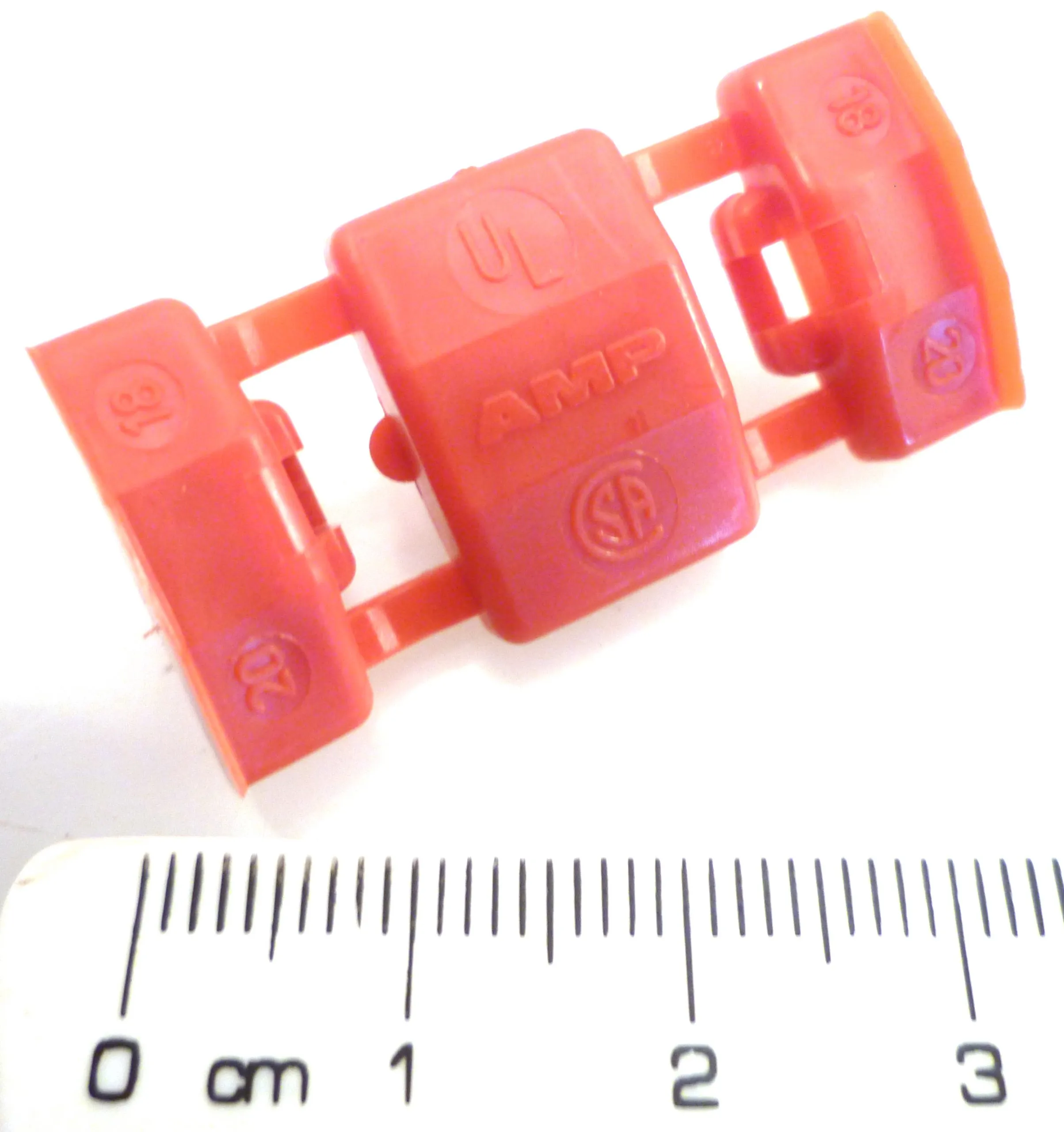 Amp 53440-2 Tap Splice Connector Red 18-20 AWG 5 Pieces OM0958A - Image 3